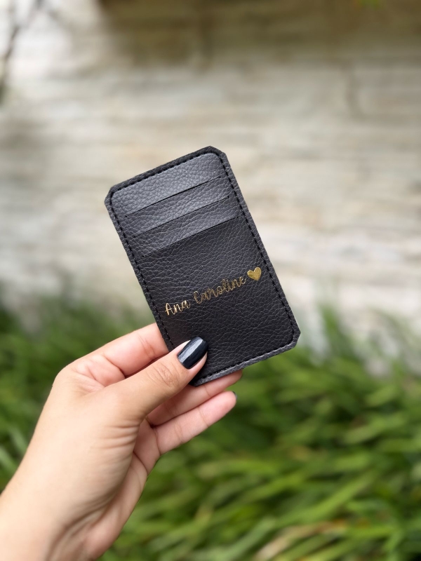 Porta Cartão Nicolly Personalizado