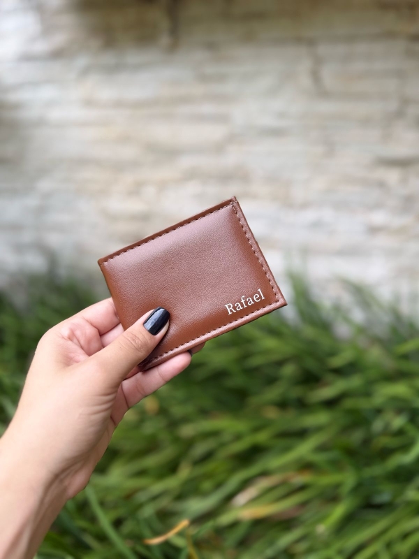 Carteira Masculina Mini Slim Personalizado